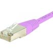 Câble Ethernet CONECTICPLUS RJ45 CAT6 S/FTP rose  10m