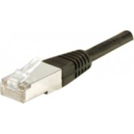 Câble Ethernet CONECTICPLUS RJ45 CAT6a S/FTP noir  1.50m
