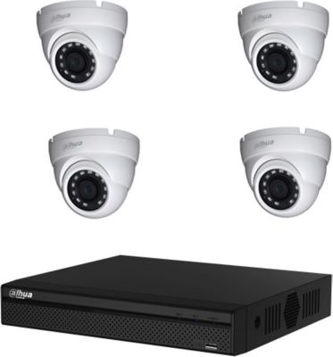 Caméra de sécurité DAHUA Pack de vidéosurveillance CVI 4 caméras