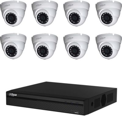 Caméra de sécurité DAHUA Pack de vidéosurveillance CVI 8 caméras