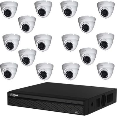Caméra de sécurité DAHUA Pack de vidéosurveillance CVI 16 caméras