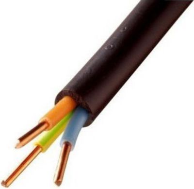 Câble alimentation CONECTICPLUS Bobine câble électrique rigide 3x1.5m