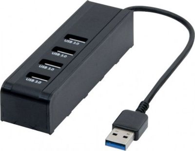 Hub KOMELEC Hub USB 3.0 4 ports auto alimenté USB Hub KOMELEC Hub USB 3.0 4 ports auto alimenté USB