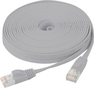 Câble Ethernet KOMELEC CAT6 plat U/FTP SNG
