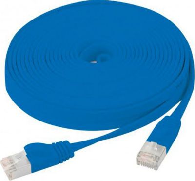 Câble Ethernet KOMELEC CAT6 plat U/FTP SNG