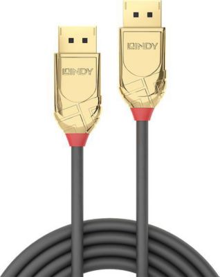 LINDY Câble DisplayPort 1.2 15m GOLD Line
