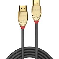 Câble HDMI LINDY 2.0  7.50m Or Line