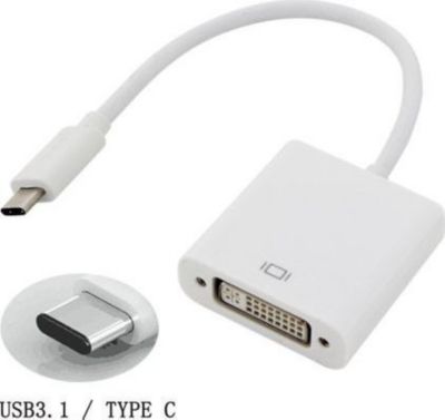 Câble USB KOMELEC Câble USB 3.1 type C-DVI femelle
