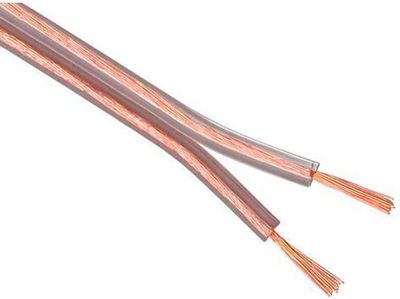 KOMELEC Câble haut-parleur 2x4.00mm_ 25 mètres