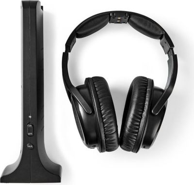 Casque KOMELEC audio sans fil RF avec socle recharge Casque KOMELEC audio sans fil RF avec socle recharge