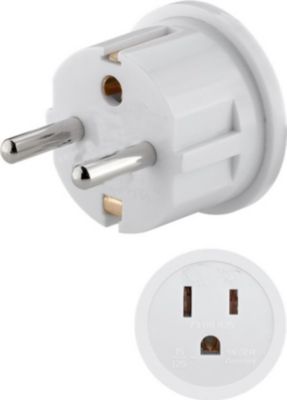 Adaptateur prise KOMELEC Adaptateur prise électrique USA - France