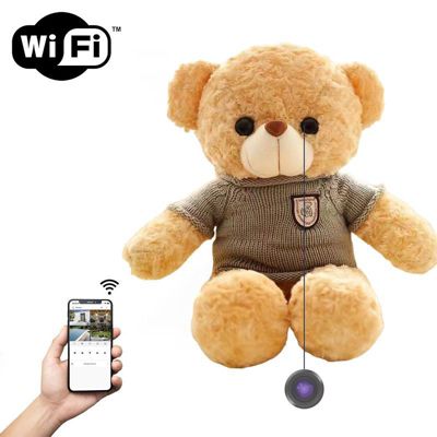 Caméra espion CONECTICPLUS Peluche WiFi HD 1080P