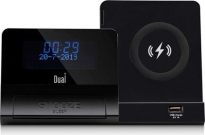 Radio réveil DUAL numérique FM / DAB+ avec charge QI