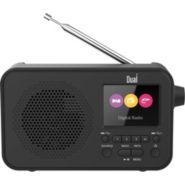 Radio réveil DUAL Portable DAB+ / FM Noir