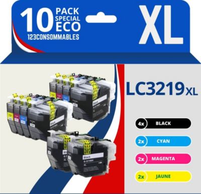 Cartouche d'encre 123CONSOMMABLES BROTHER LC3217 / LC3219