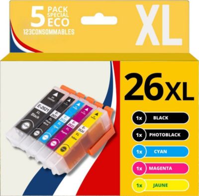 Cartouche d'encre 123CONSOMMABLES EPSON 26