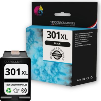 Cartouche d'encre 123CONSOMMABLES HP 301