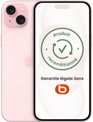 Smartphone APPLE iPhone 15 Rose 128Go