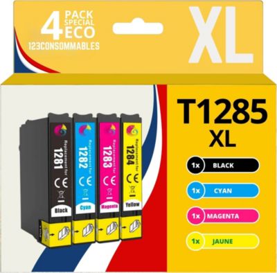 Cartouche d'encre 123CONSOMMABLES EPSON T128