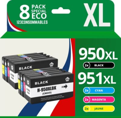 Cartouche d'encre 123CONSOMMABLES HP 950 / HP 951
