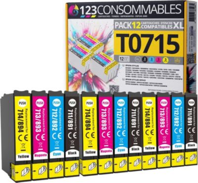 Cartouche d'encre 123CONSOMMABLES EPSON T071