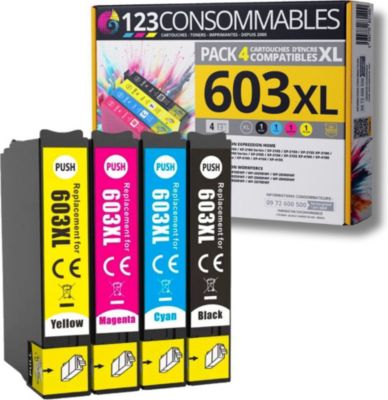 Cartouche d'encre 123CONSOMMABLES EPSON 603 XL