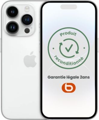 Smartphone APPLE iPhone 14 Pro Argent 128Go