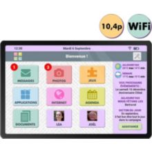 Tablette senior FACILOTAB Facilotab L Galaxy 10,4" 32 Go Noire WiF