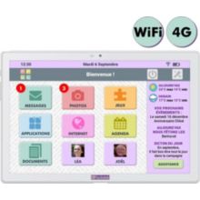 Tablette senior FACILOTAB Facilotab L 10,1" 32 Go Blanche WiFi 4G