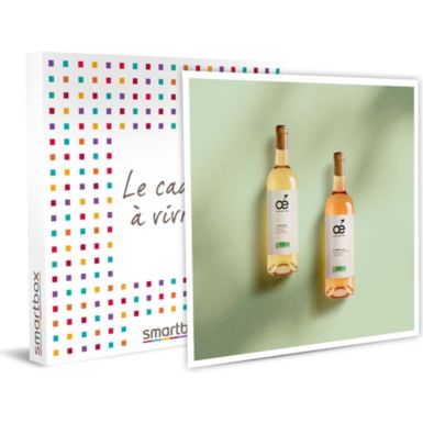 Coffret cadeau SMARTBOX Coffret Apéro viticole Languedoc blanc e