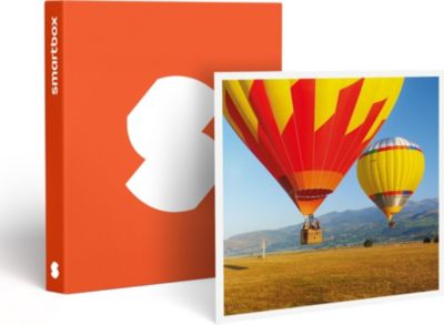 Coffret cadeau SMARTBOX Vol en montgolfière pour 2 et dégustatio Coffret cadeau SMARTBOX Vol en montgolfière pour 2 et dégustatio