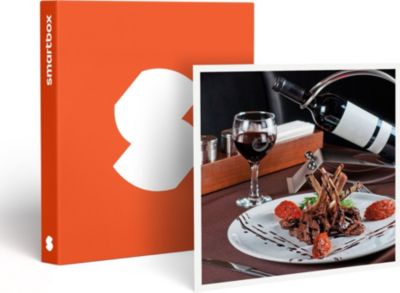 Coffret cadeau SMARTBOX Dîner gastronomique avec vin dans un lie Coffret cadeau SMARTBOX Dîner gastronomique avec vin dans un lie