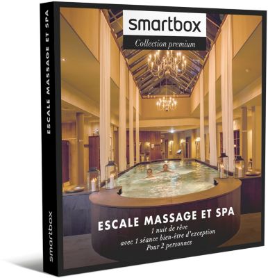 Coffret cadeau SMARTBOX Escale massage et spa