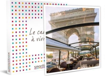 Coffret cadeau SMARTBOX Déjeuner à bord d’un bus à impériale à P Coffret cadeau SMARTBOX Déjeuner à bord d’un bus à impériale à P