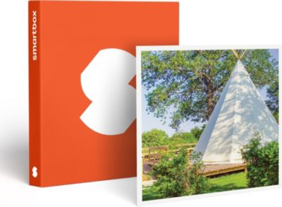 Coffret cadeau SMARTBOX 2 jours insolites en famille dans un tip Coffret cadeau SMARTBOX 2 jours insolites en famille dans un tip