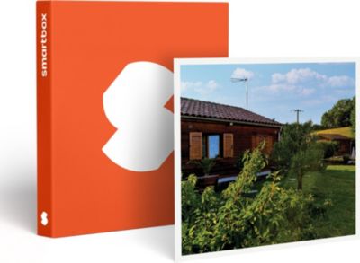Coffret cadeau SMARTBOX 4 jours dans un chalet avec cocktail prè Coffret cadeau SMARTBOX 4 jours dans un chalet avec cocktail prè