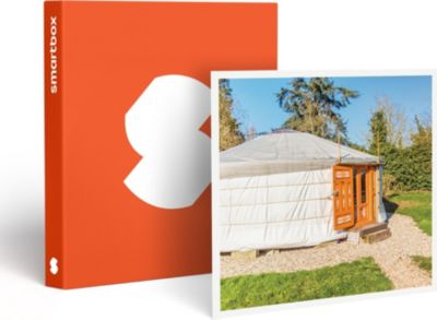Coffret cadeau SMARTBOX Séjour insolite : 3 jours en yourte avec Coffret cadeau SMARTBOX Séjour insolite : 3 jours en yourte avec