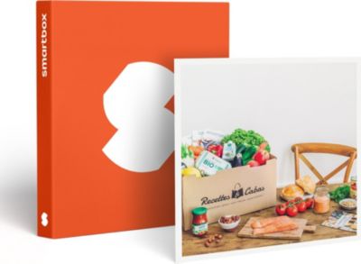 Coffret cadeau SMARTBOX Panier à cuisiner Recettes et Cabas pour Coffret cadeau SMARTBOX Panier à cuisiner Recettes et Cabas pour
