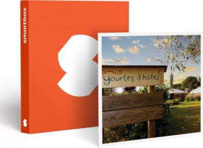 Coffret cadeau SMARTBOX 4 jours insolites en famille dans une yo Coffret cadeau SMARTBOX 4 jours insolites en famille dans une yo