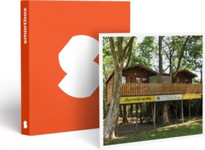Coffret cadeau SMARTBOX 2 jours en cabane perchée en famille dan Coffret cadeau SMARTBOX 2 jours en cabane perchée en famille dan
