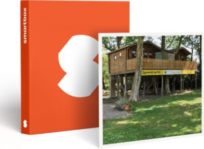 Coffret cadeau SMARTBOX 3 jours insolites en cabane perchée dans Coffret cadeau SMARTBOX 3 jours insolites en cabane perchée dans