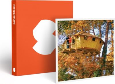 Coffret cadeau SMARTBOX 3 jours insolites en cabane perchée dans Coffret cadeau SMARTBOX 3 jours insolites en cabane perchée dans