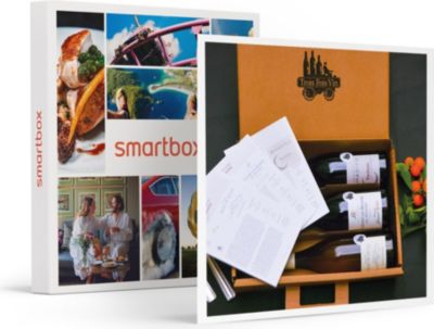 Coffret cadeau SMARTBOX Coffret Pépites de vignerons : 3 grands