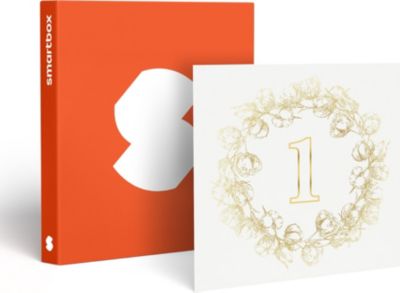 Coffret cadeau SMARTBOX Noces de coton : 1er anniversaire de mar Coffret cadeau SMARTBOX Noces de coton : 1er anniversaire de mar
