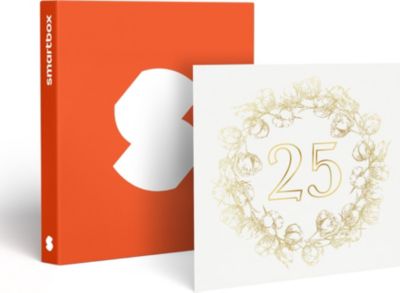 Coffret cadeau SMARTBOX Noces d'argent : 25e anniversaire de mar Coffret cadeau SMARTBOX Noces d'argent : 25e anniversaire de mar