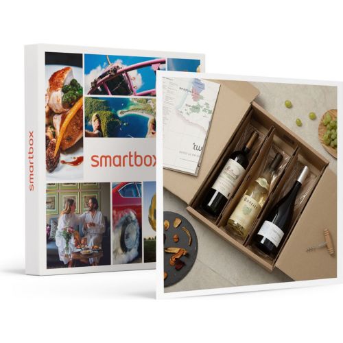 Coffret de 3 bouteilles de vin rouge livré à domicile - Smartbox