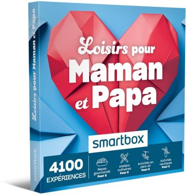 Coffret cadeau SMARTBOX Loisirs pour maman et papa