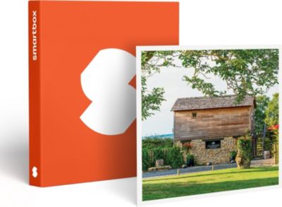 Coffret cadeau SMARTBOX 2 jours en roulotte ou cabanon premium a Coffret cadeau SMARTBOX 2 jours en roulotte ou cabanon premium a