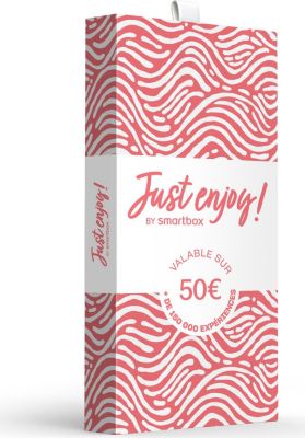 Coffret cadeau SMARTBOX Carte cadeau Just enjoy ! Relax - 50 €