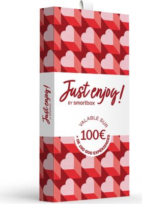 Coffret cadeau SMARTBOX Carte cadeau Just enjoy ! Amour - 100 €
